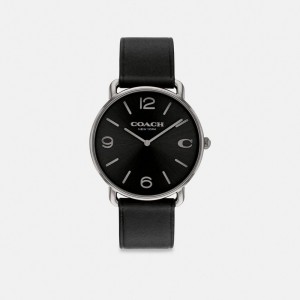 Black Coach Elliot Watch, 41 Mm Men Watches | 4578FXQGN