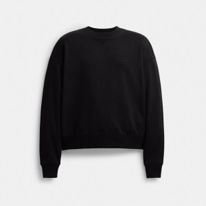 Black Coach Essential Crewneck Men Tops & Bottoms | 4086TBGPA