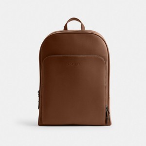 Dark Saddle Coach Gotham Men Backpacks | 8597QKIZM