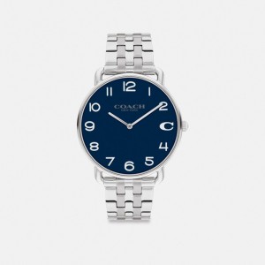 Stainless Steel Coach Elliot Watch, 41 Mm Men Watches | 0879ZSANK