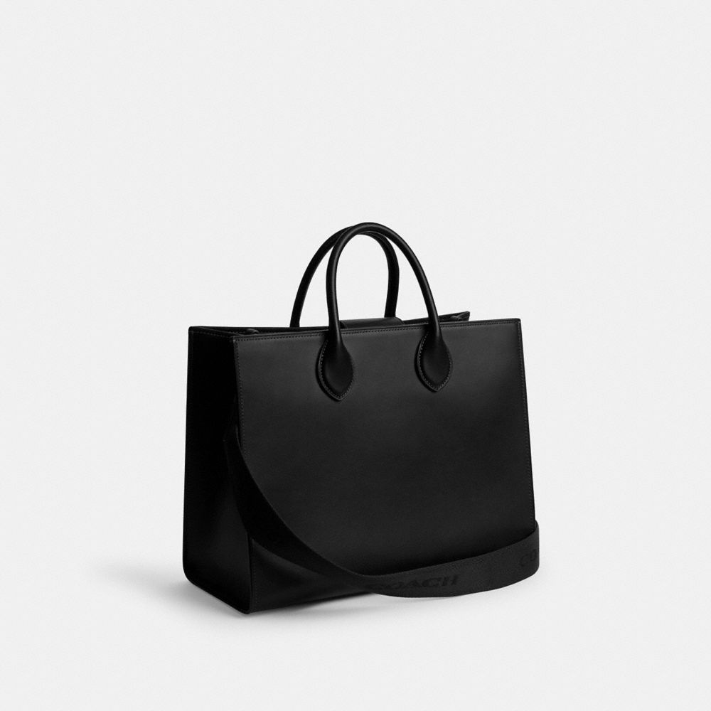 Black Coach Ace Tote 35 Women Totes & Carryalls | 6438GXWAM