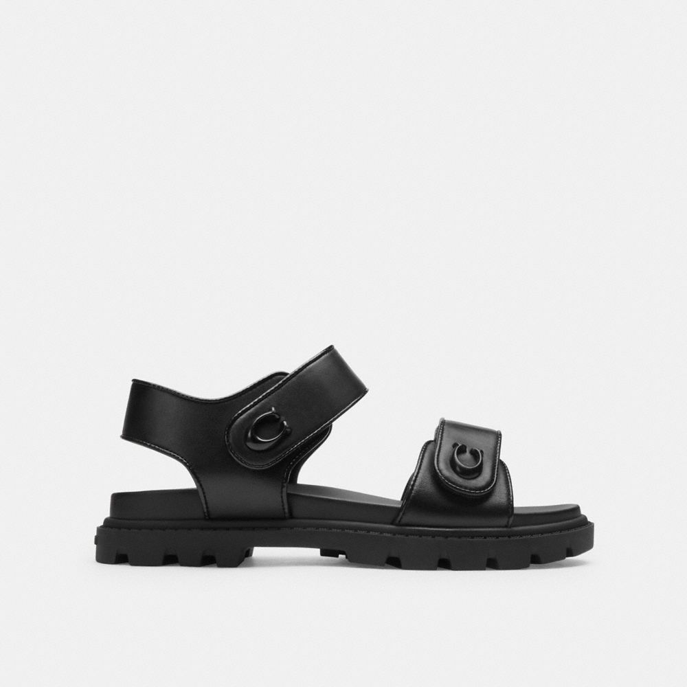 Black Coach Brynn Sandal Women Sandals | 7835MHISO