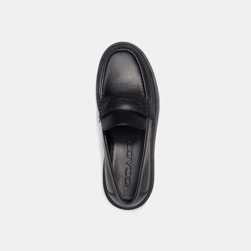 Black Coach Cooper Loafer Men Loafers & Drivers | 5648YKTZC