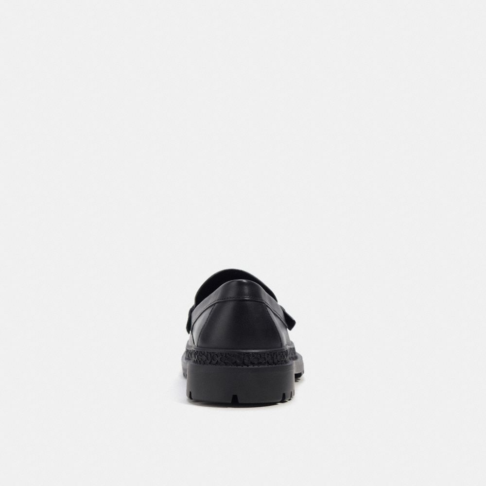 Black Coach Cooper Loafer Men Loafers & Drivers | 5648YKTZC