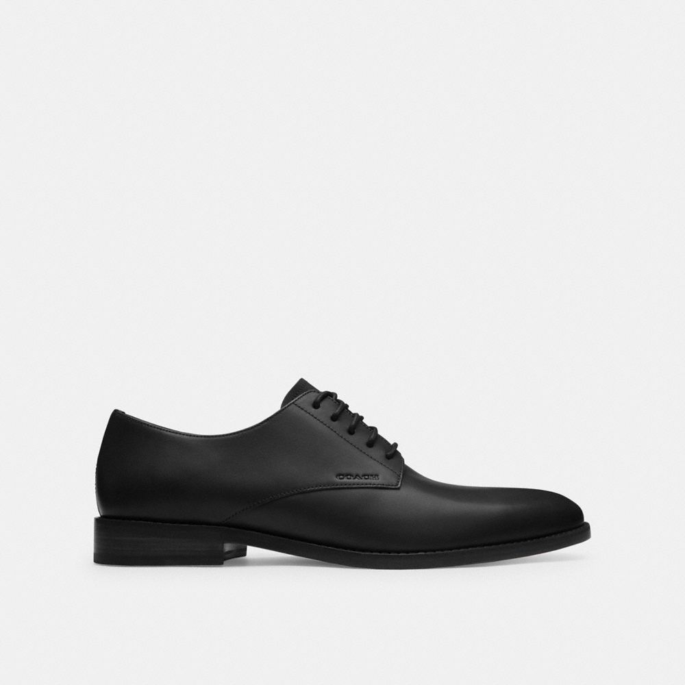 Black Coach Davi Derby Men Loafers & Drivers | 4051OYTQF