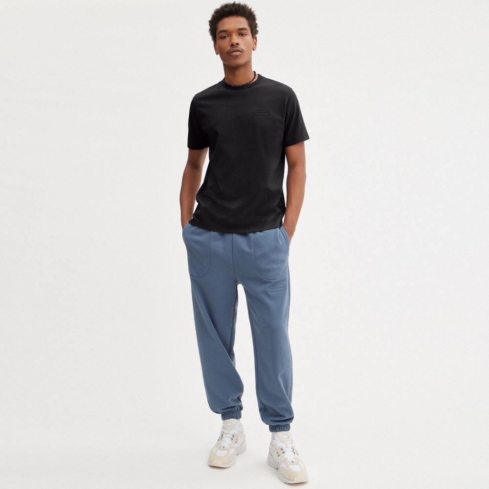 Black Coach Essential T Shirt Men Tops & Bottoms | 1082SZQEB