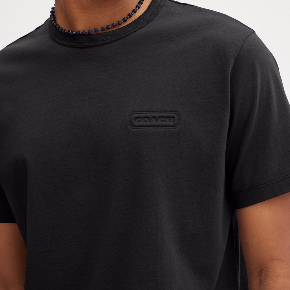 Black Coach Essential T Shirt Men Tops & Bottoms | 1082SZQEB