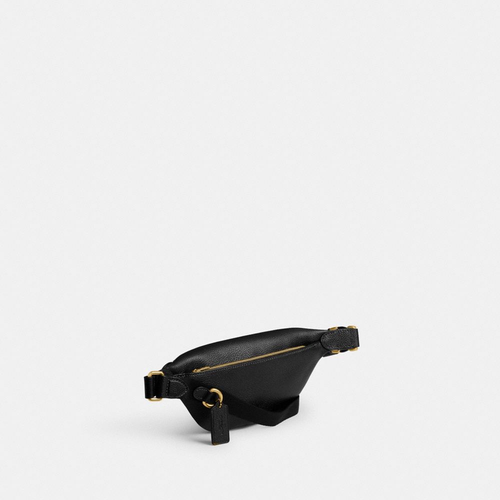 Black Coach Essential Women Belt Bags | 6208BLVNR