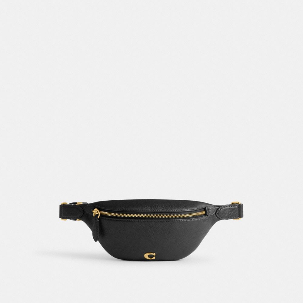 Black Coach Essential Women Belt Bags | 6208BLVNR