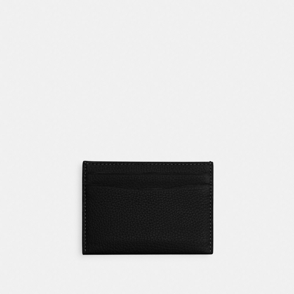 Black Coach Essential Women Card Cases | 4529QNJLF