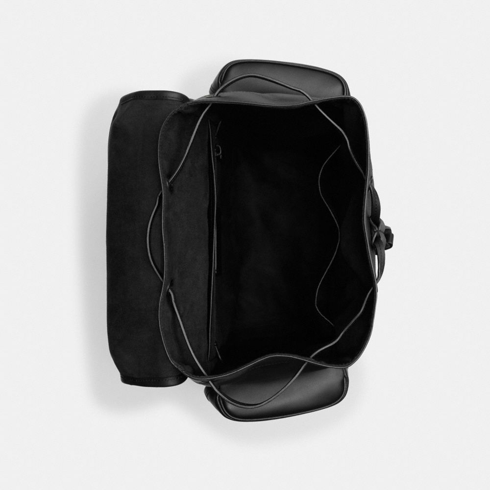 Black Coach Hitch Men Backpacks | 2015PJTUS