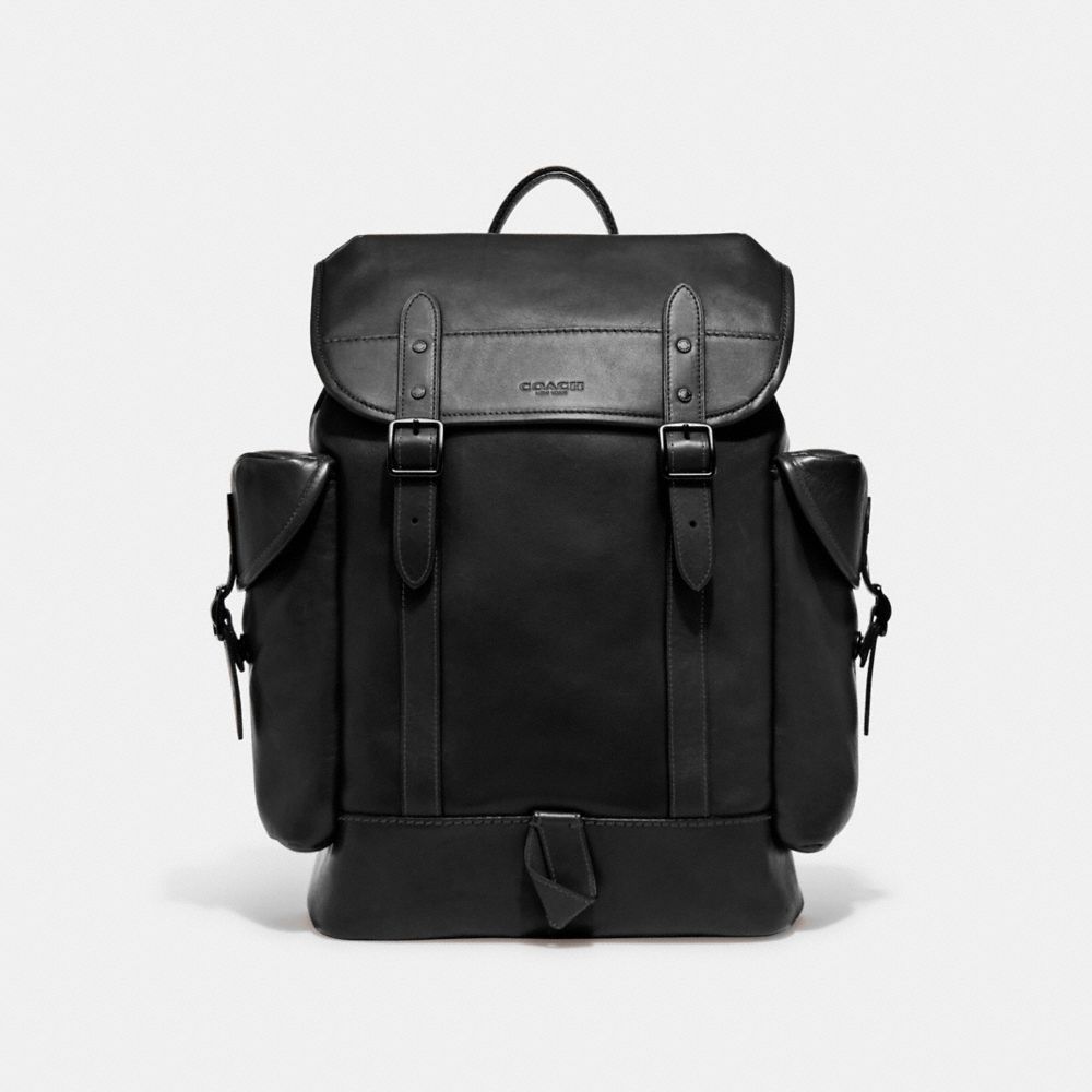 Black Coach Hitch Men Backpacks | 7436LTDYX