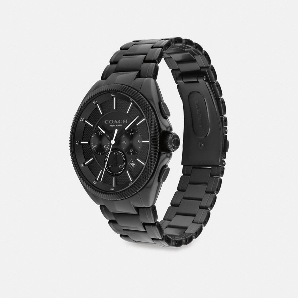 Black Coach Jackson Watch, 45 Mm Men Watches | 8651VYLJB