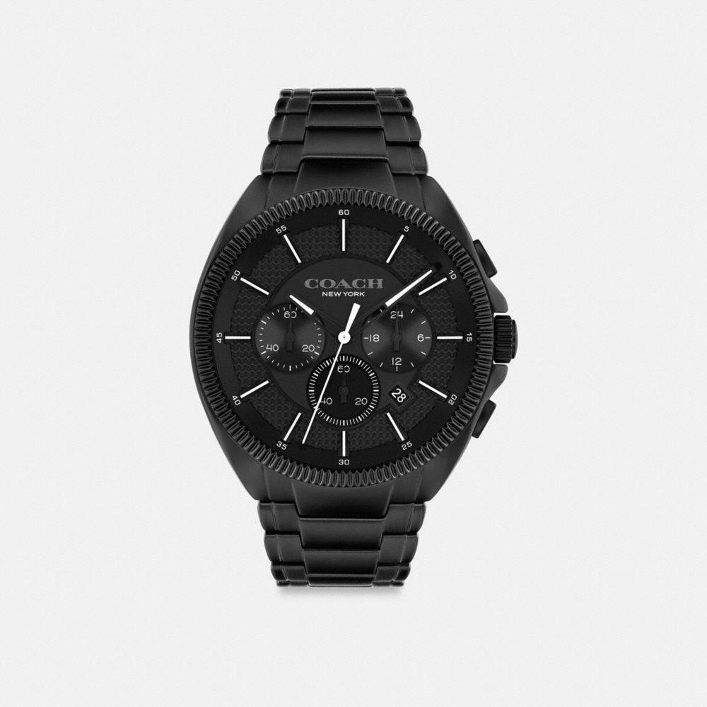 Black Coach Jackson Watch, 45 Mm Men Watches | 8651VYLJB