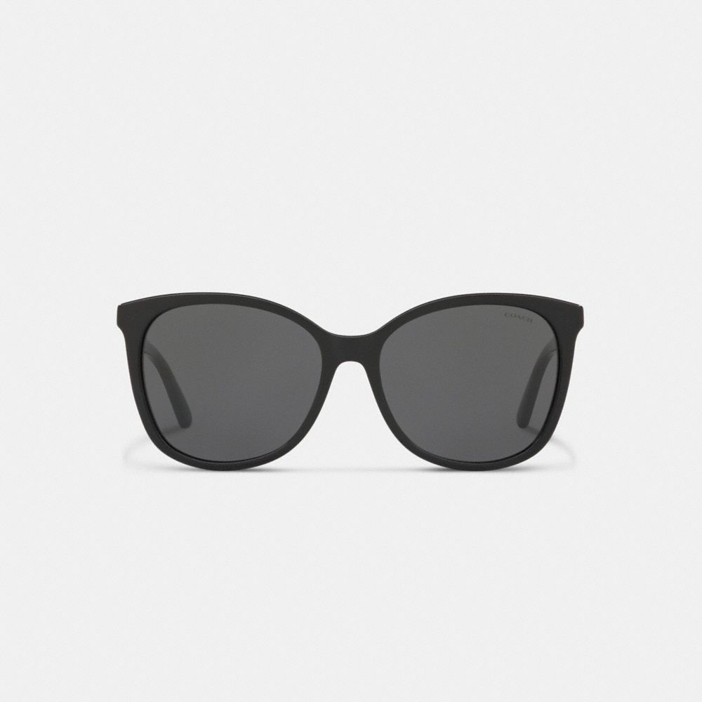 Black Coach Signature Workmark Square Sunglasses Women Eyewear | 8419RCEXY