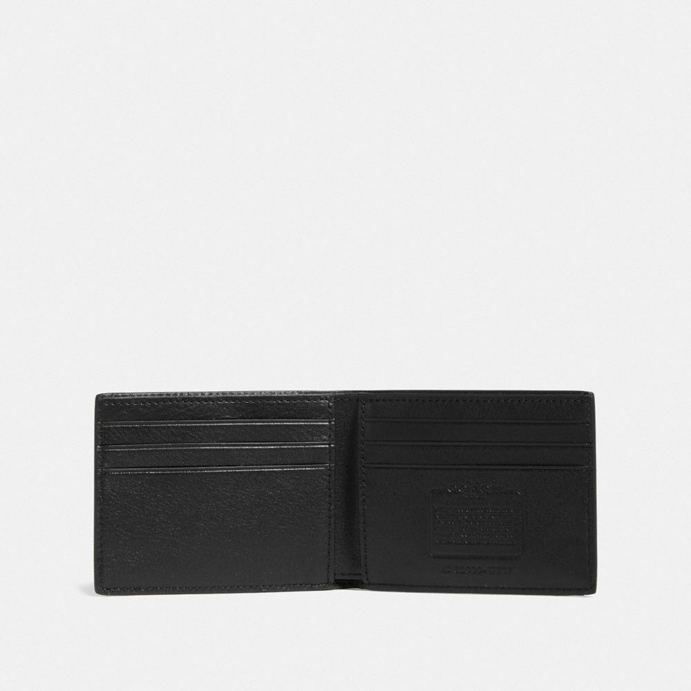 Black Coach Slim Billfold Wallet Men Billfolds | 6395GKPWH