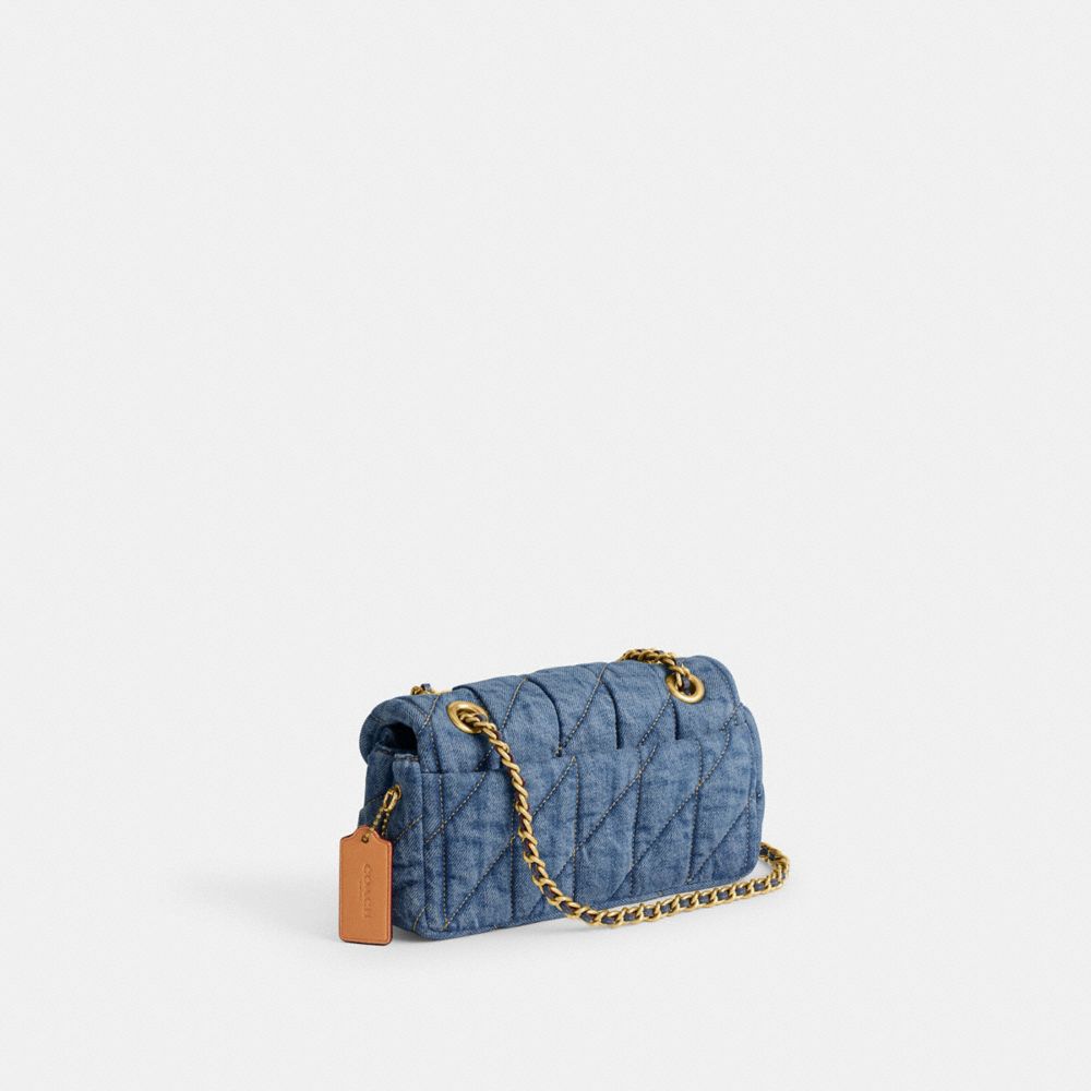 Blue / Indigo Coach Tabby Shoulder Bag 20 With Quilting Women Shoulder Bags & Hobos | 8263BTGDH