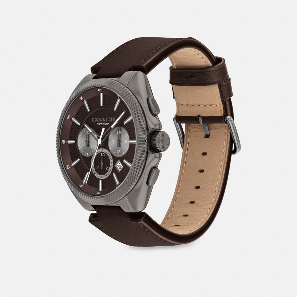 Brown Coach Jackson Watch, 45 Mm Men Watches | 8071PXBVC