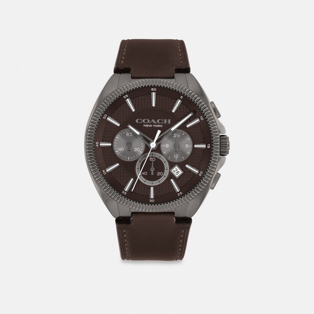 Brown Coach Jackson Watch, 45 Mm Men Watches | 8071PXBVC