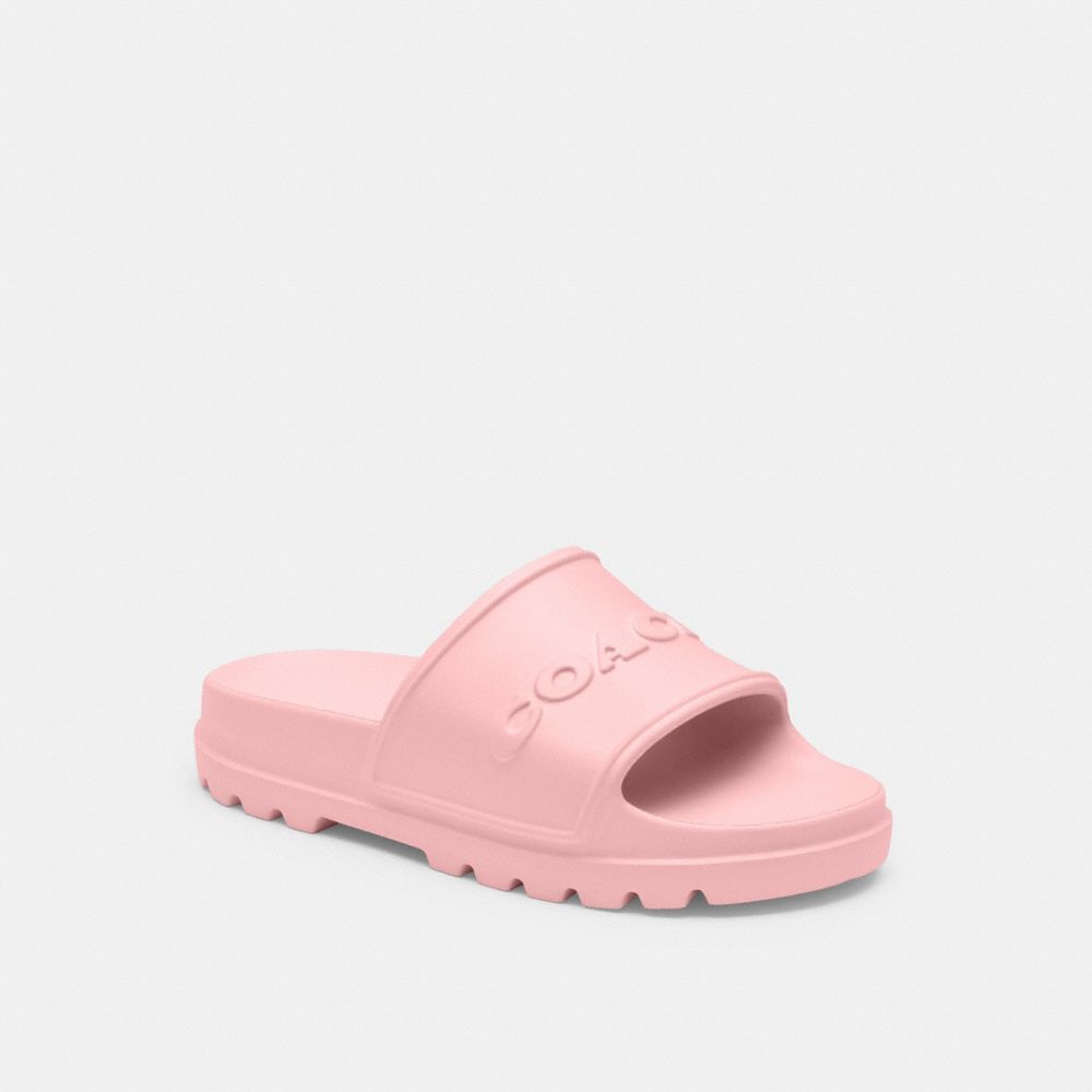 Bubblegum Coach Jesse Slide Women Sandals | 7893ONXYE