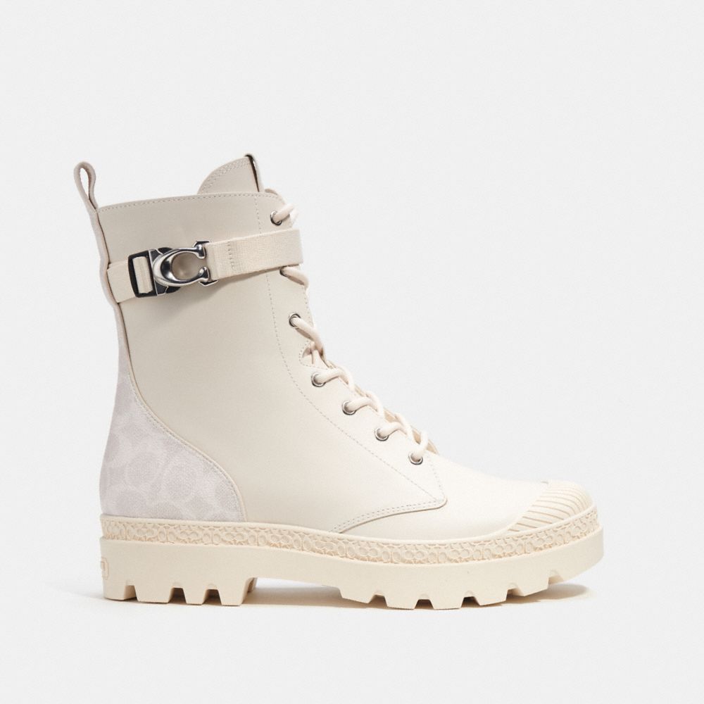 Chalk Coach Tucker Boot With Signature Canvas Men Boots | 3684RYTJS