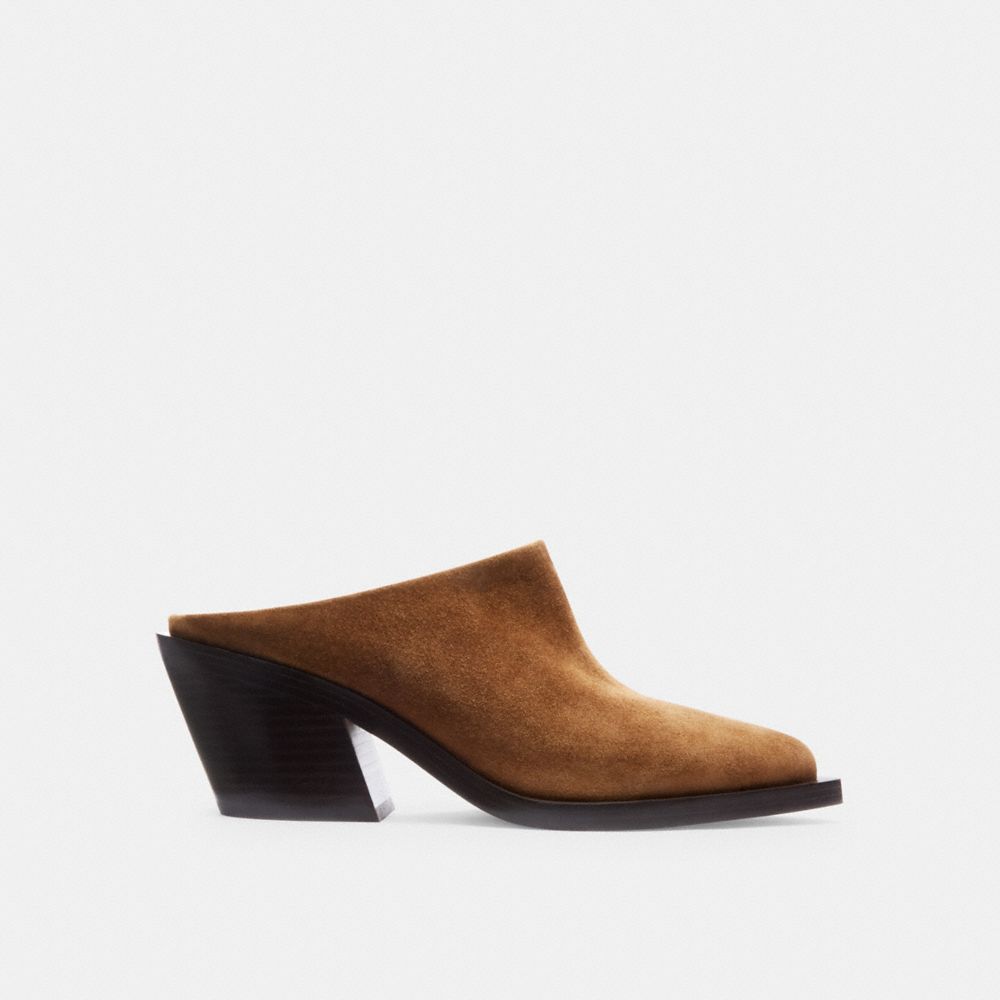 Coconut Coach Paloma Mule Women Heels | 8104KDOPL