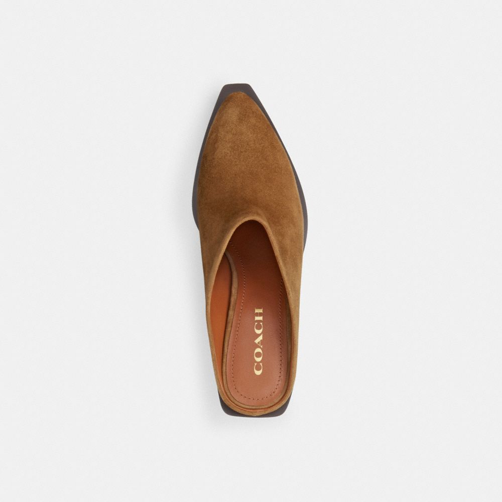 Coconut Coach Paloma Mule Women Heels | 8104KDOPL