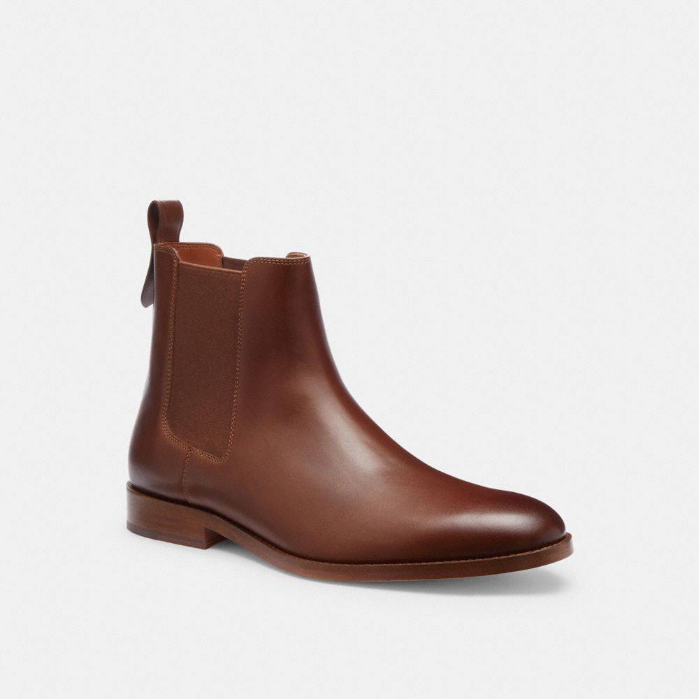 Dark Saddle Coach Dalton Chelsea Boot Men Boots | 5039FMQSI