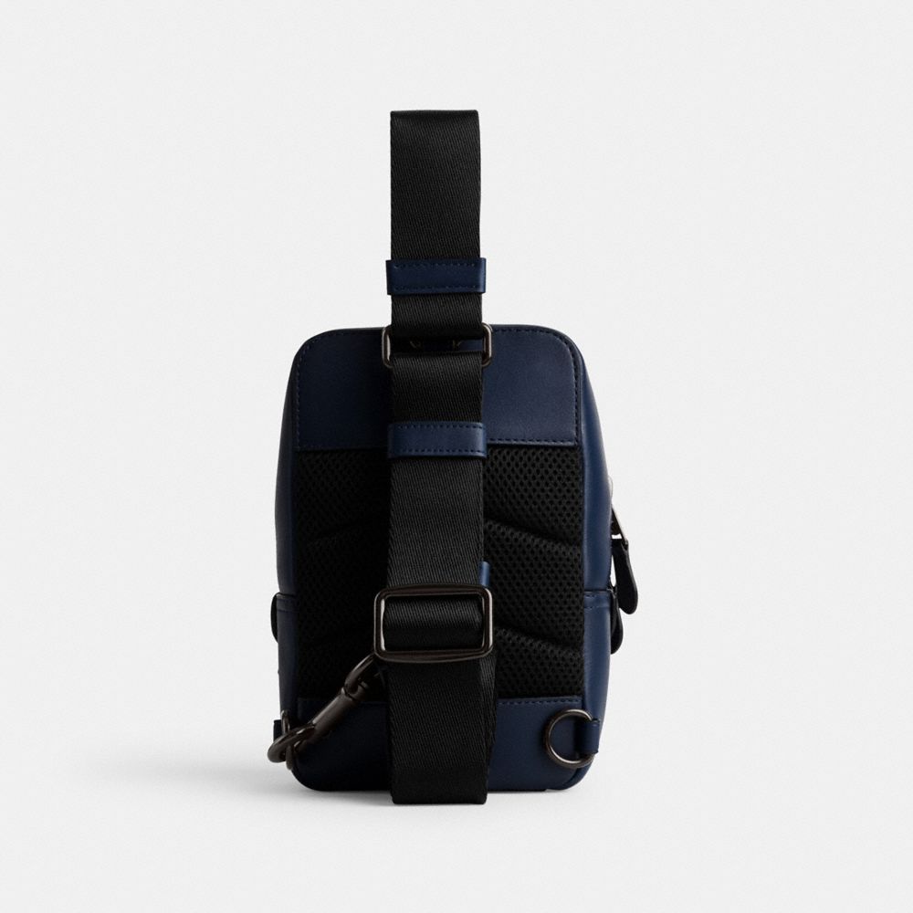 Deep Blue Coach Gotham Sling Pack 13 Men Messenger & Crossbody | 7234TURAW