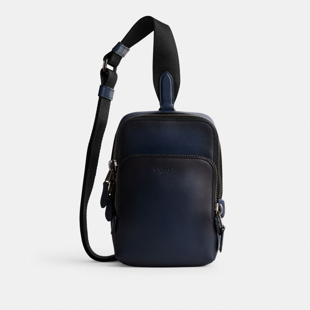 Deep Blue Coach Gotham Sling Pack 13 Men Messenger & Crossbody | 7234TURAW