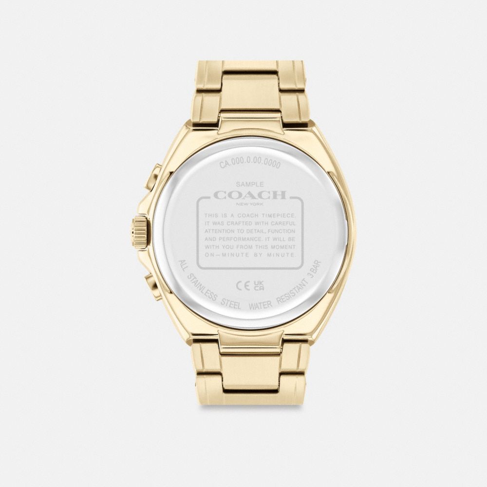 Gold Coach Jackson Watch, 45 Mm Men Watches | 7650SQGDK