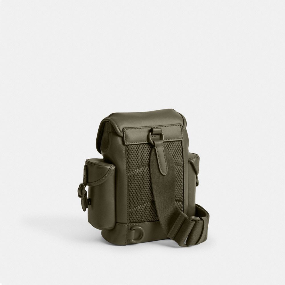 Green Coach Hitch Backpack 13 Men Messenger & Crossbody | 7052FBPEV