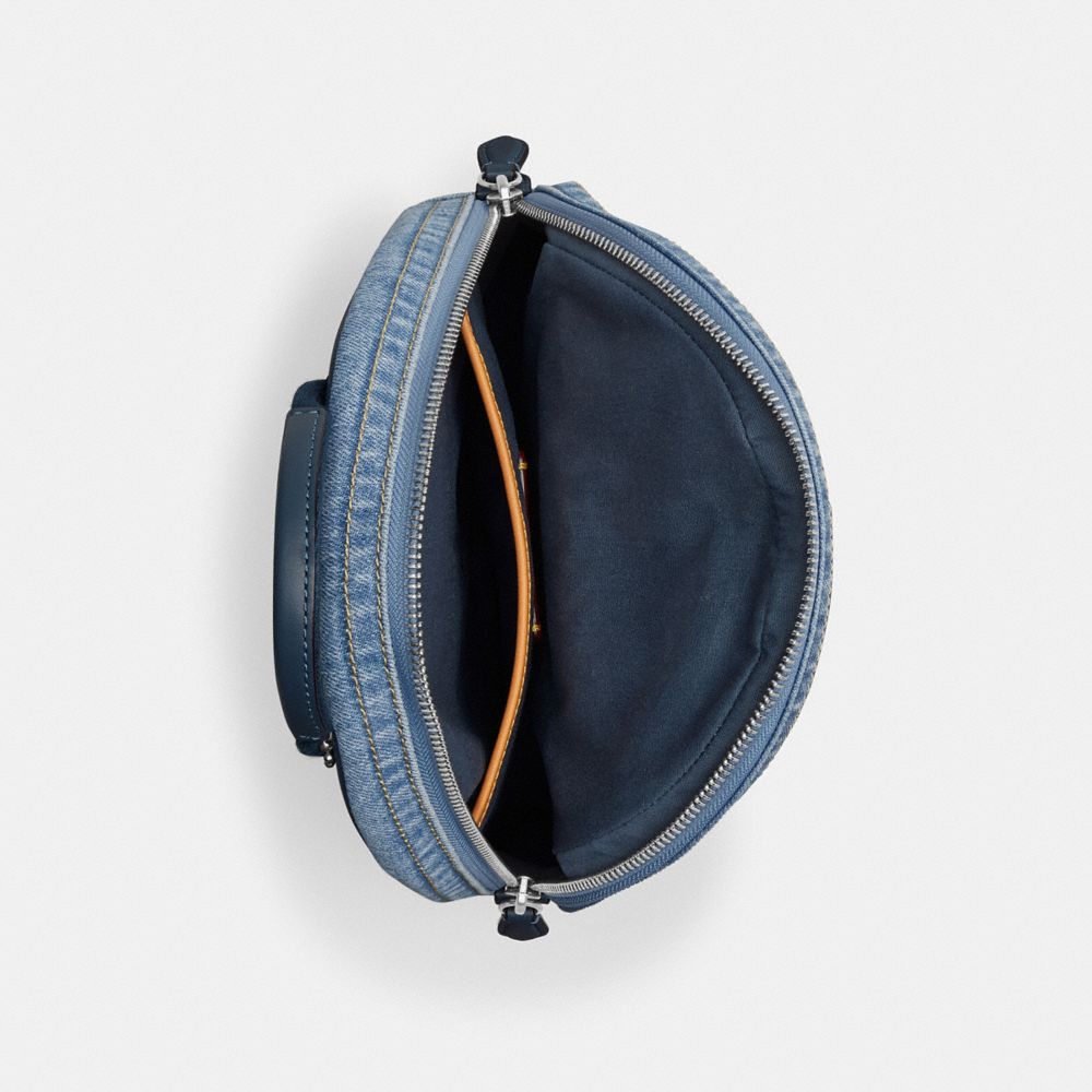 Indigo Blue Coach Charter Pack Men Messenger & Crossbody | 5423FUHQM