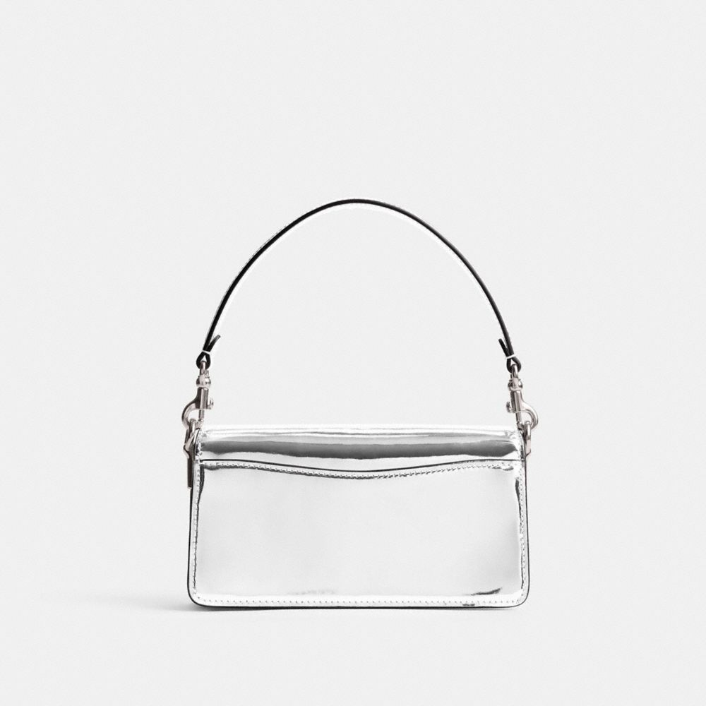 Metal / Silver / Silver Coach Tabby Shoulder Bag 20 In Metallic Women Shoulder Bags & Hobos | 5902XFVNM