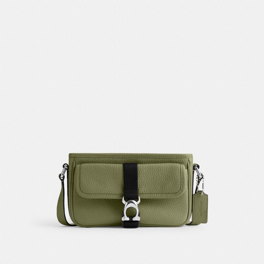 Moss Coach Beck Slim Crossbody Men Messenger & Crossbody | 4597SCNTF