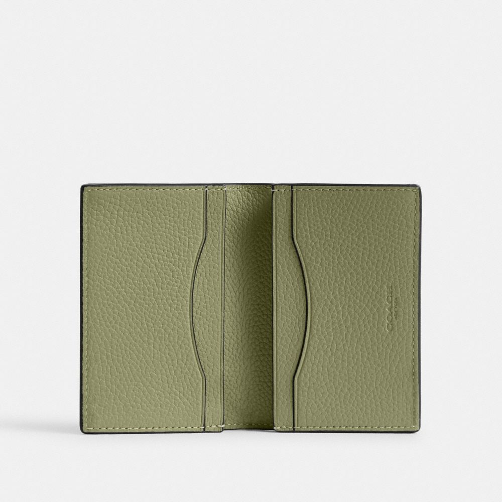 Moss Coach Bifold Card Case Men Card Cases & Money Clips | 4508WIUAR