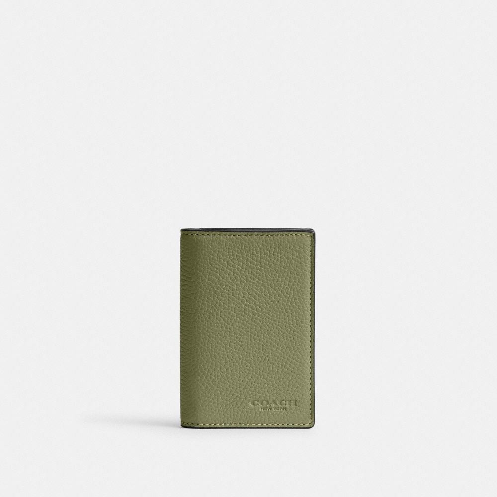 Moss Coach Bifold Card Case Men Card Cases & Money Clips | 4508WIUAR