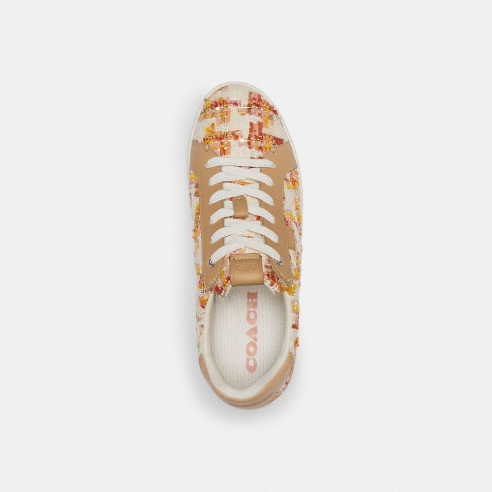 Neutral Coach Lowline Low Top Women Sneakers | 7823LTHYO