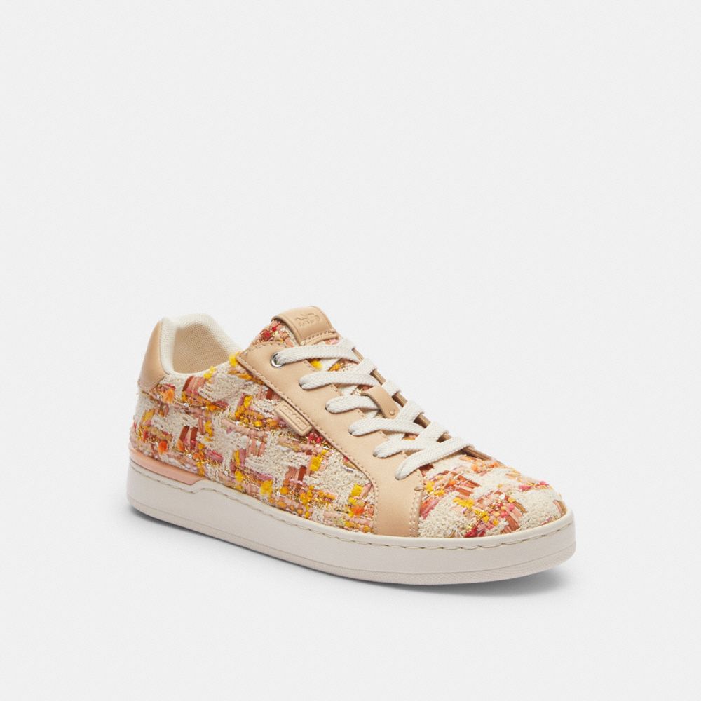 Neutral Coach Lowline Low Top Women Sneakers | 7823LTHYO