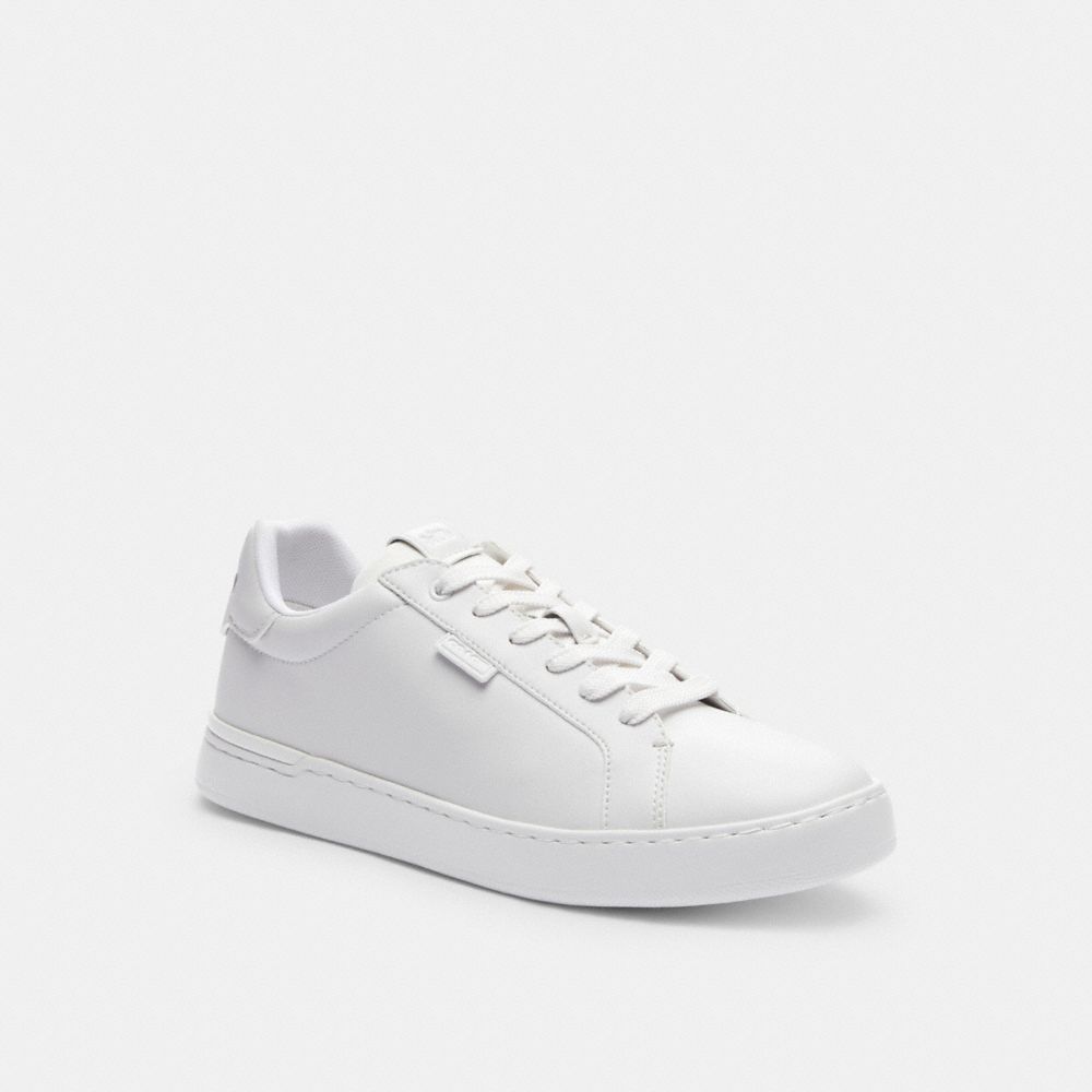 Optic White Coach Lowline Low Top Men Sneakers | 8904BJNQU