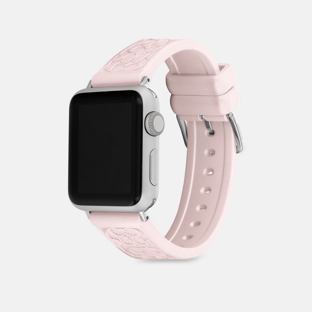 Pink Coach Apple Watch® Strap, 38 Mm, 40 Mm And 41 Mm Women Watches | 5613BXQSR