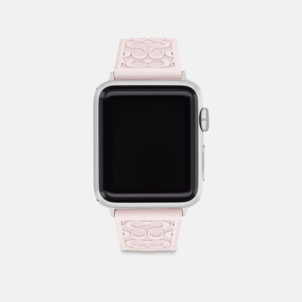 Pink Coach Apple Watch® Strap, 38 Mm, 40 Mm And 41 Mm Women Watches | 5613BXQSR