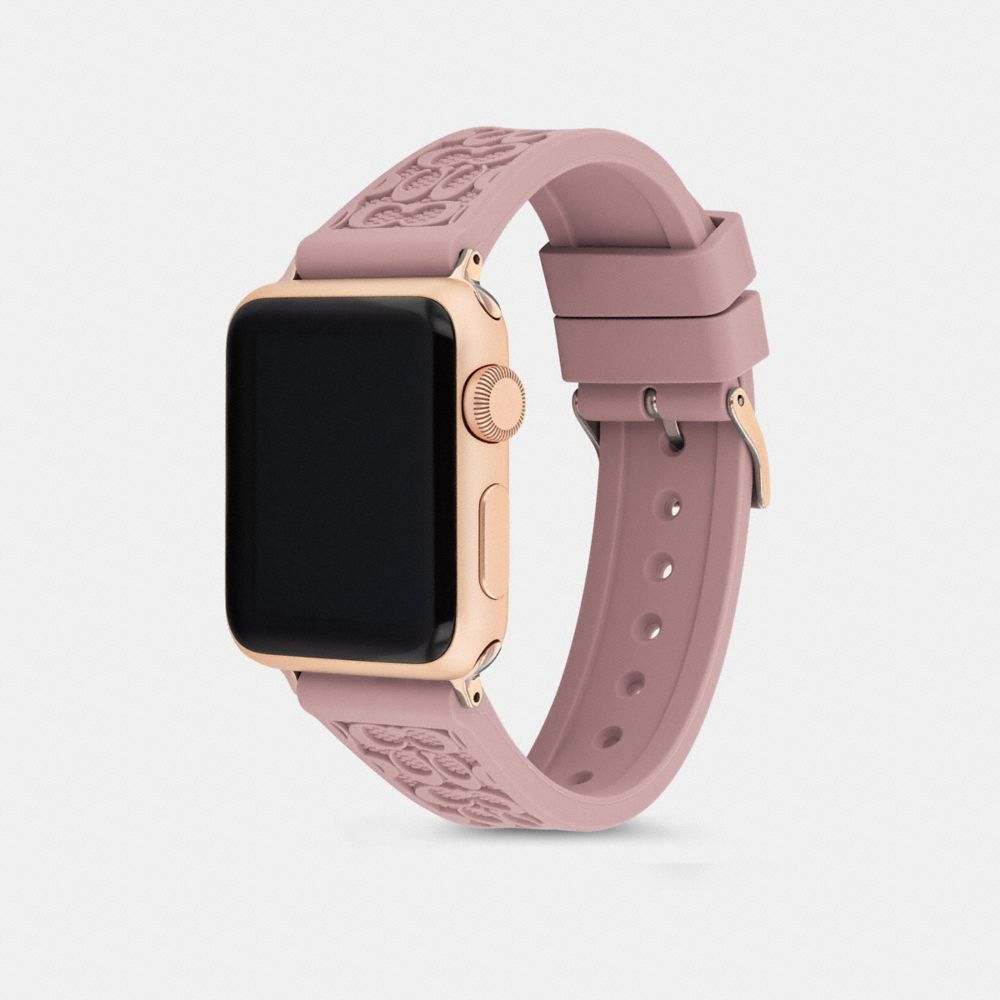 Pink Coach Apple Watch® Strap, 38 Mm And 40 Mm Women Watches | 3485MXFRU