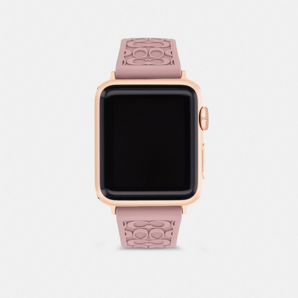 Pink Coach Apple Watch® Strap, 38 Mm And 40 Mm Women Watches | 3485MXFRU