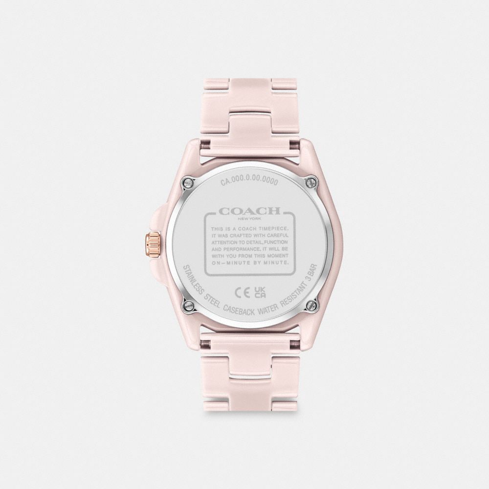 Pink Coach Greyson Watch, 36 Mm Women Watches | 6481ZNGMK