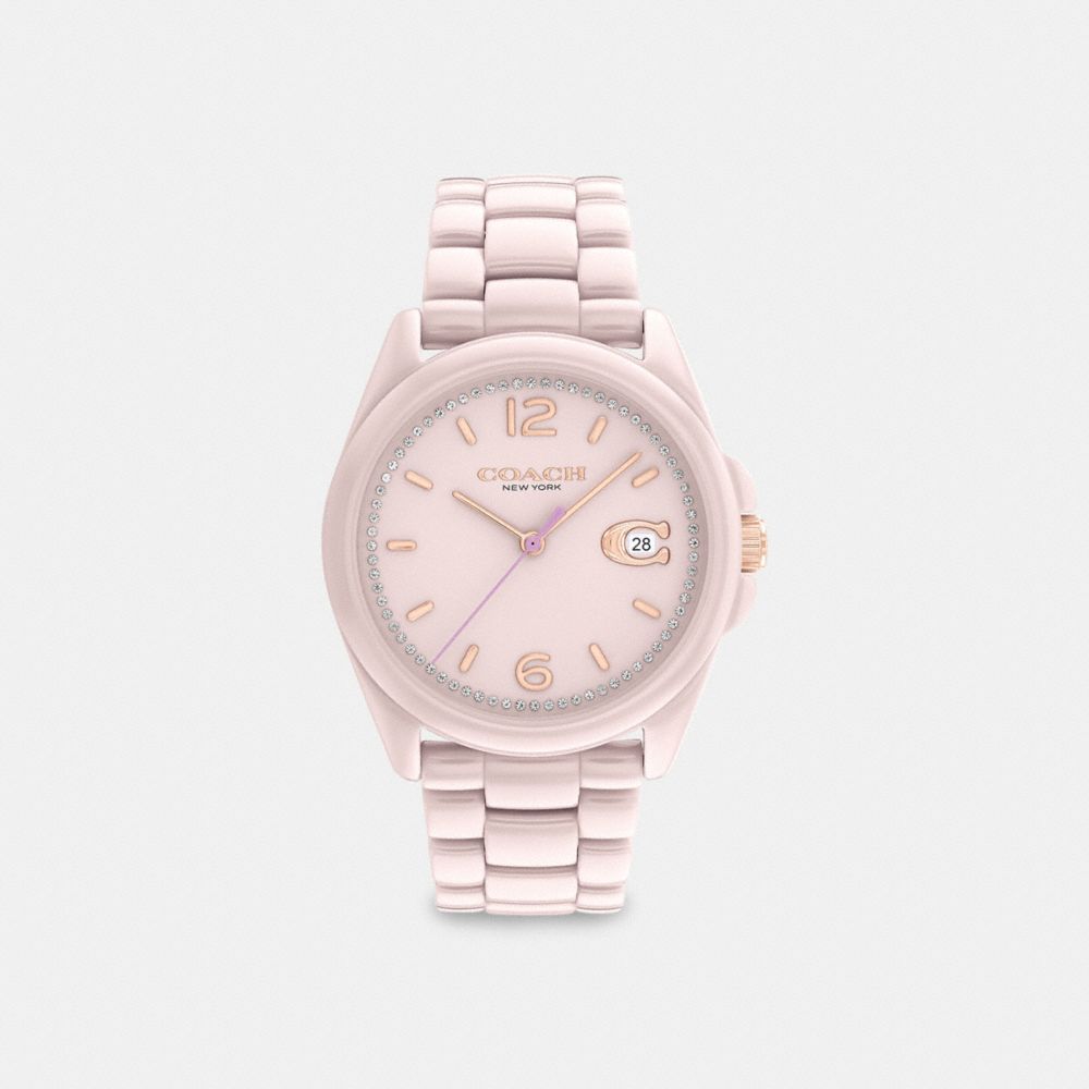 Pink Coach Greyson Watch, 36 Mm Women Watches | 6481ZNGMK