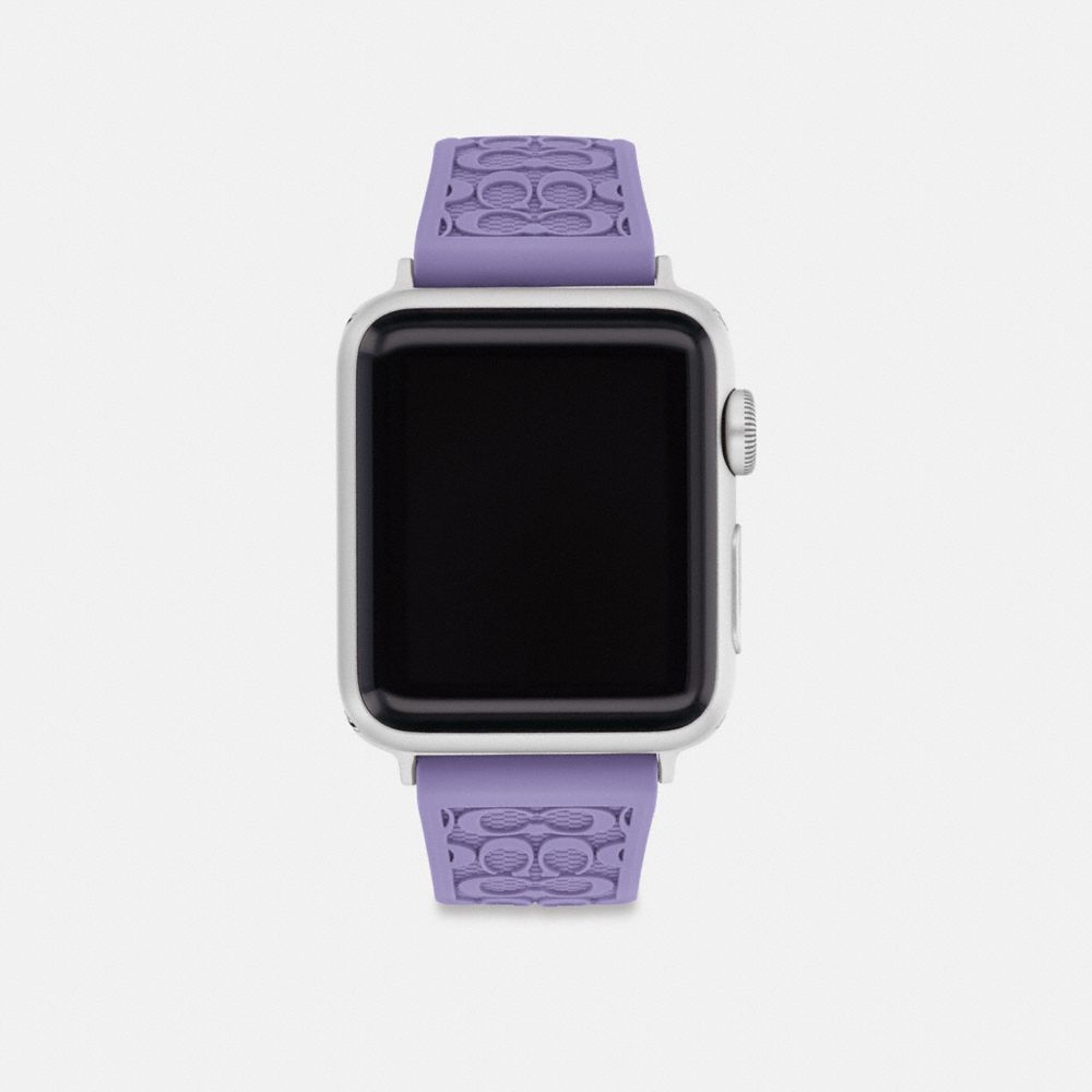 Purple Coach Apple Watch® Strap, 38 Mm And 40 Mm Women Watches | 5847KHZVA