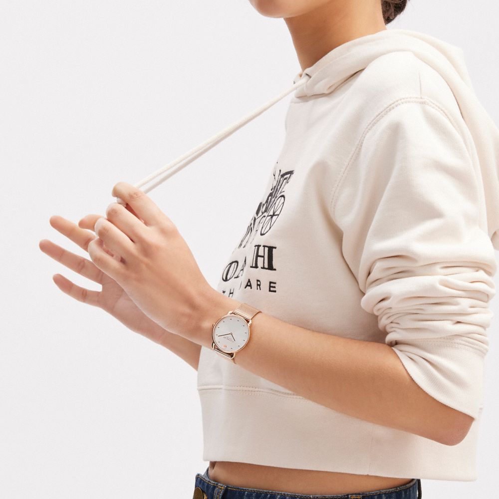 Rose Gold Coach Elliot Watch, 36 Mm Women Watches | 2146YUXIB