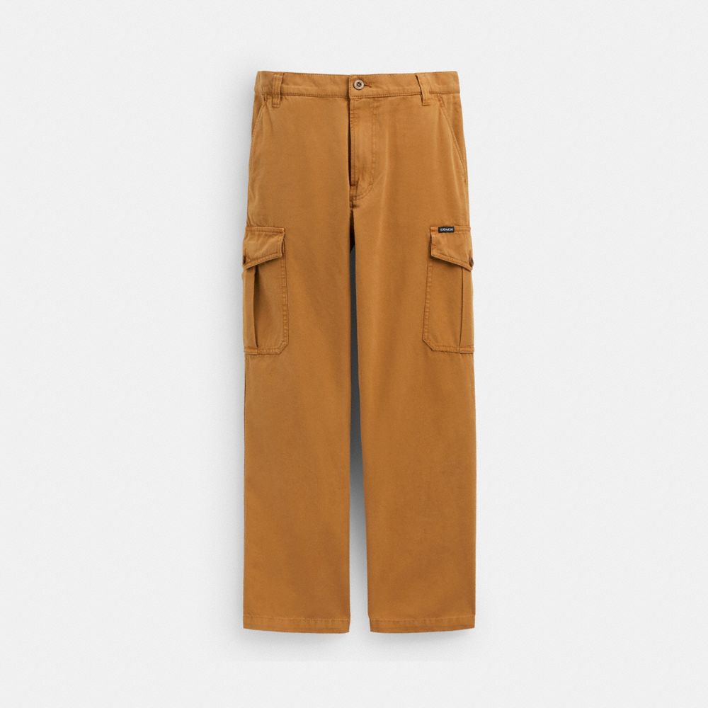 Saddle Coach Regenerative Cotton Pants Men Tops & Bottoms | 1278QAKLW