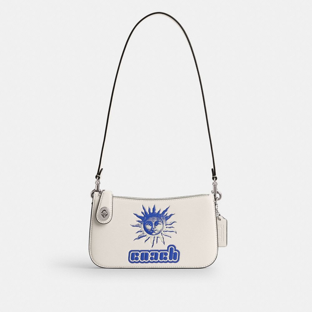 Silver Coach The Lil Nas X Drop Penn Shoulder Bag Women Shoulder Bags & Hobos | 1862QGVBH